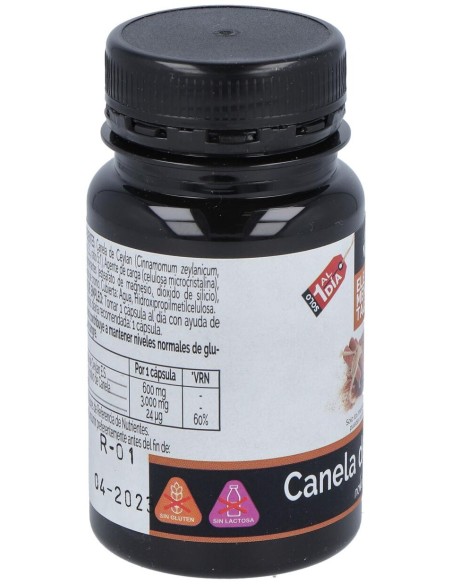 Novadiet Canela De Ceylan 30 Cápsulas Vegetales