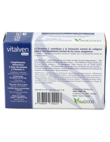 Vital 2000 Vitalfen Forte 30Caps