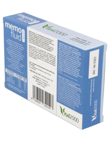 Vital2000 Memofluid 60Caps