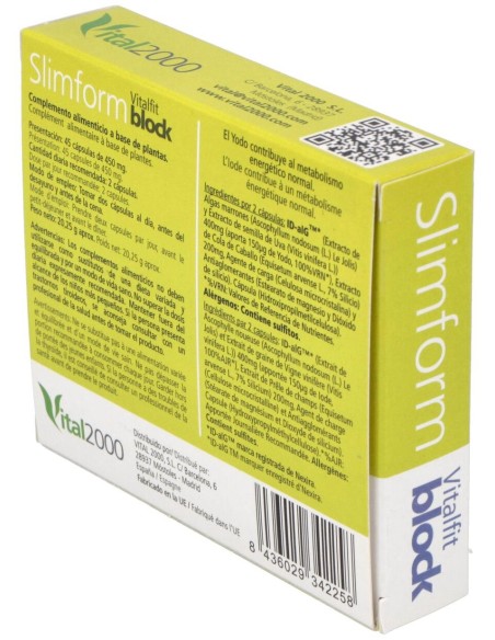 Vital 2000 Slimform Block 45Caps