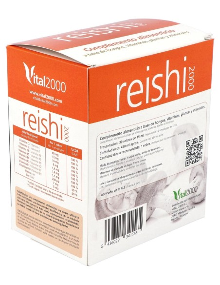 Vital 2000 Reishi 30 Sobres