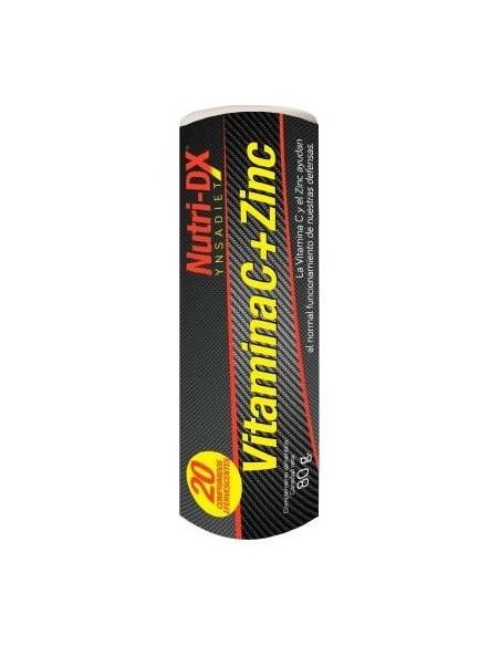 Ynsadiet Vitamina C + Zinc 20 Comp Efervescentes