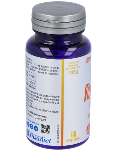 Ynsadiet Vitamina C 1000Mg 60Caps