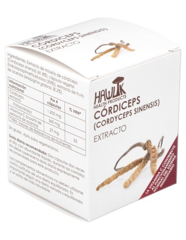 Cordiceps Extracto Puro 60Vcaps.