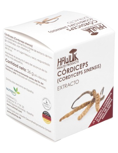 Cordiceps Extracto Puro 60Vcaps.