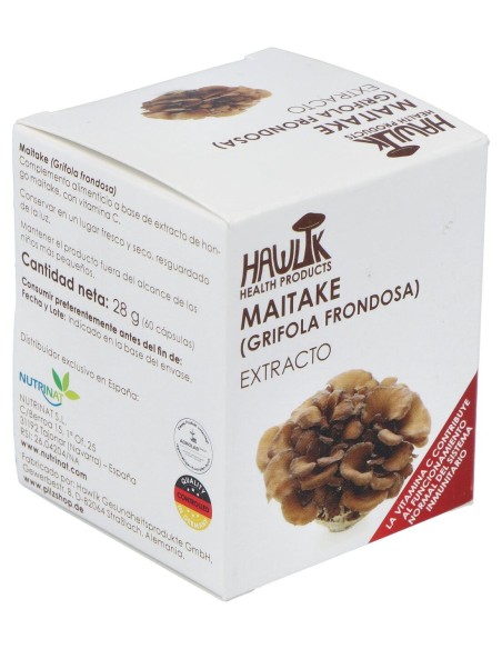 Hawlik Maitake Grifola Frondosa Extracto Puro 60Caps
