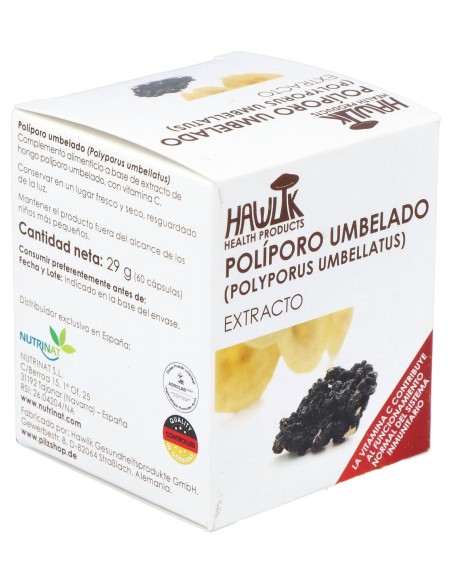 Poliporo Umbelado Extracto Puro 60Vcaps.