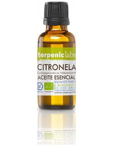 Citronela Aceite Esencial Bio 30Ml.