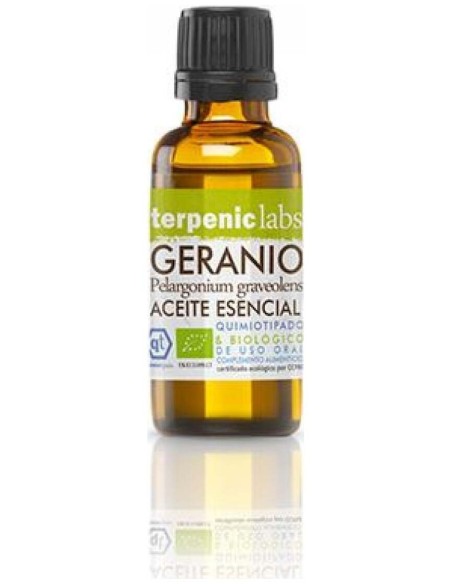 Geranio Aceite Esencial Bio 30Ml.