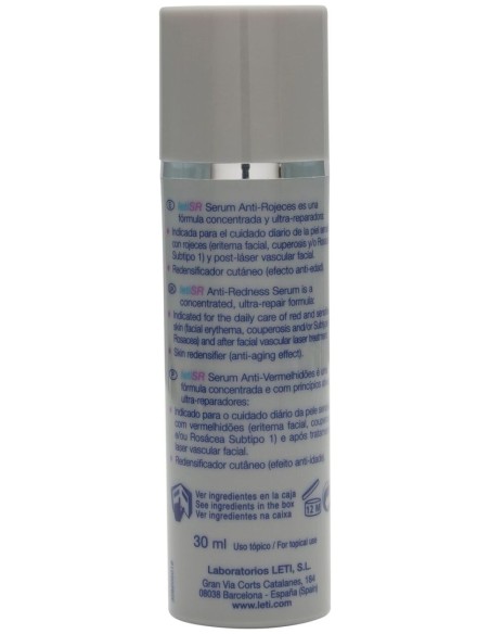 Leti Sr Serum Anti-Rojeces, 30 Ml