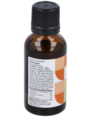 Naranja Aceite Esencial Bio 30Ml.