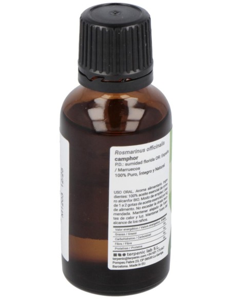 Terpenic Aceite Esencial Romero Alcanfor 30Ml