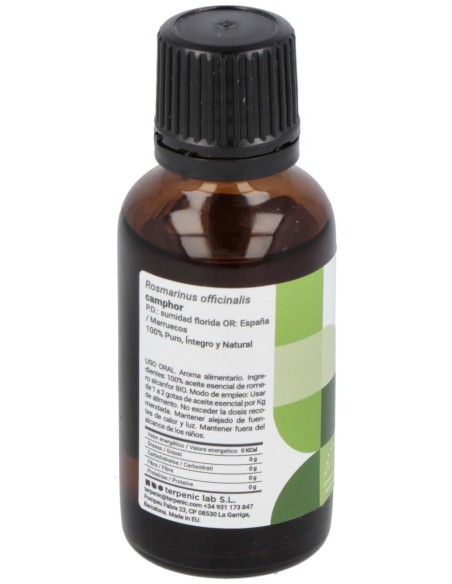 Terpenic Aceite Esencial Romero Alcanfor 30Ml