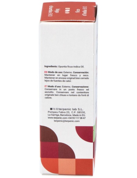 Higo Chumbo Aceite Vegetal Virgen Bio 10Ml.