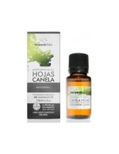 Canela Hojas Aceite Esencial Alimentario Bio 10Ml.