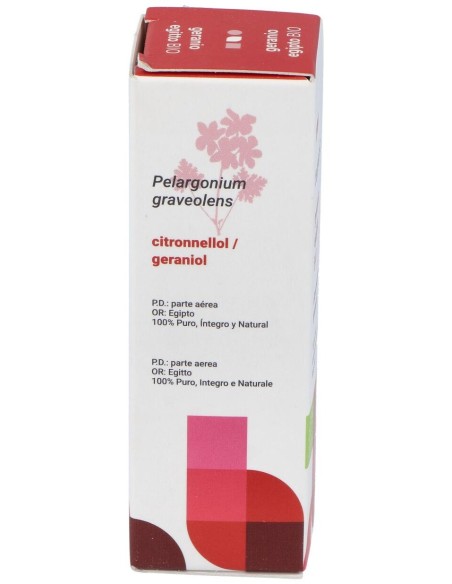 Geranio Aceite Esencial Alimentario Bio 10Ml.