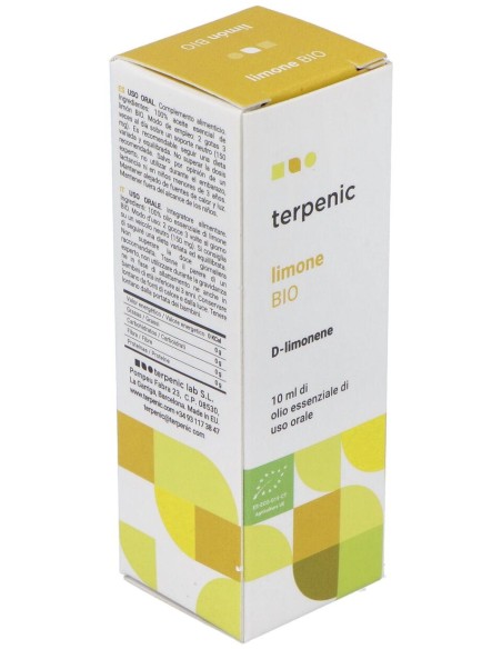 Limon Aceite Esencial Alimentario Bio 10Ml.