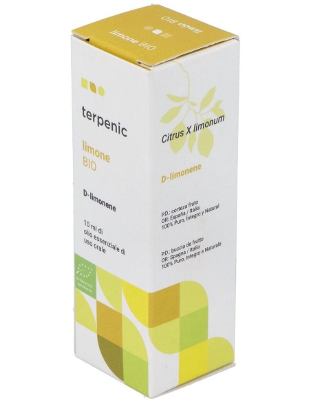 Limon Aceite Esencial Alimentario Bio 10Ml.