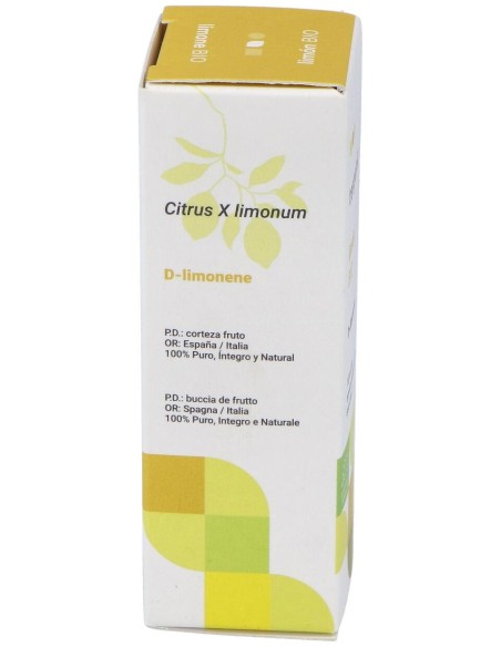 Limon Aceite Esencial Alimentario Bio 10Ml.