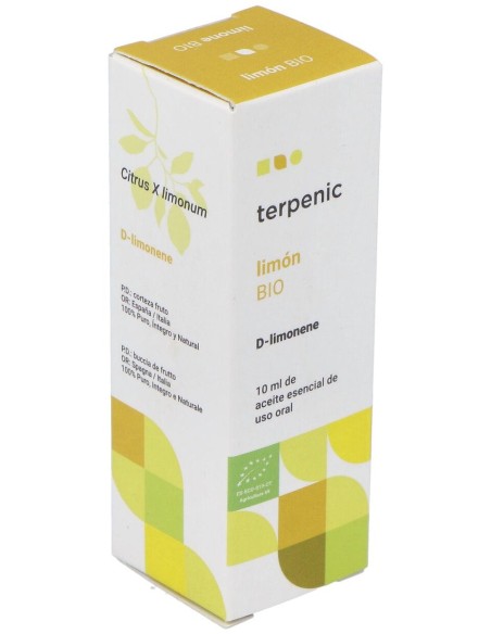 Limon Aceite Esencial Alimentario Bio 10Ml.
