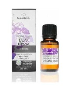 Salvia España Aceite Esencial Alimentario Bio 10Ml