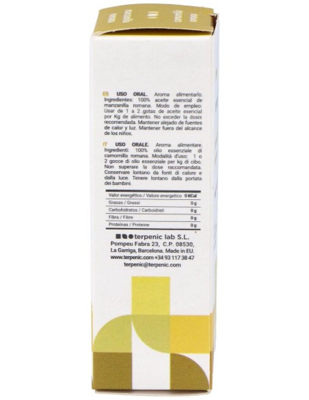 Manzanilla Romana Aceite Esencial Alimentario 5Ml.