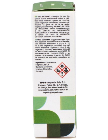 Saro (Mandravasarotra) Aceite Esencial Bio 10Ml.