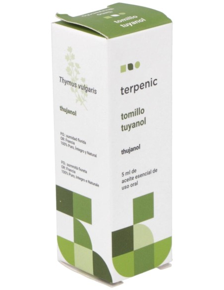 Tomillo Tuyanol Aceite Esencial Alimentario 5Ml.