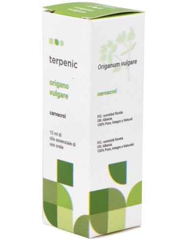 Oregano Vulgar Aceite Esencial Alimentario 10Ml.