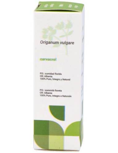Oregano Vulgar Aceite Esencial Alimentario 10Ml.