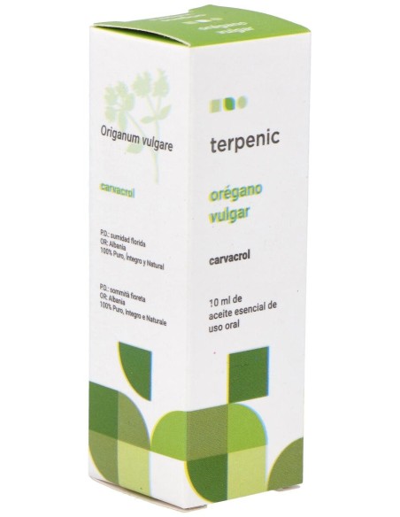 Oregano Vulgar Aceite Esencial Alimentario 10Ml.