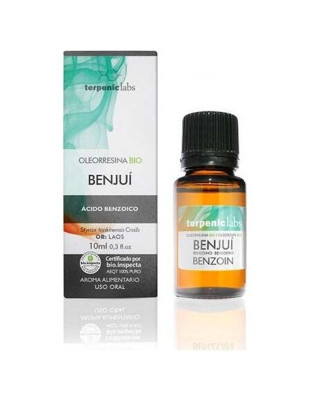 Terpenic Aceite Esencial Benjui Oleorresina Bio 10Ml