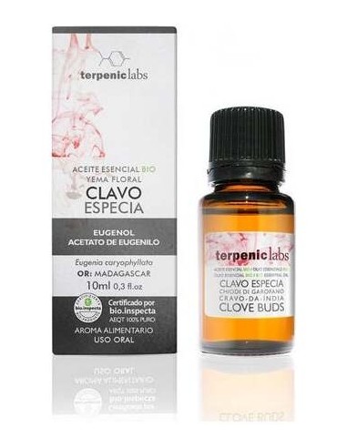 Clavo Especia Aceite Esencial Alimentario Bio 10Ml