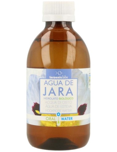 Agua De Jara Hidrolato Alimentario Bio 250Ml.
