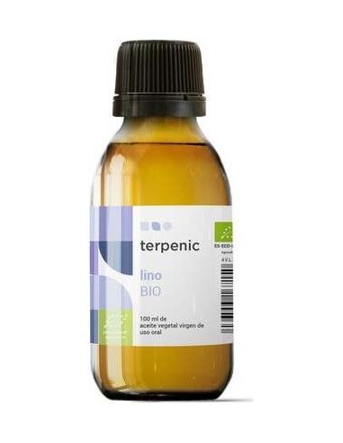 Terpenic Aceite Vegetal Alimentario Virgen Lino Bio 100Ml