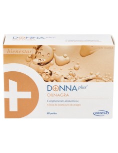 Donnaplus+ Aceite De Onagra Perlas, 60 Perlas