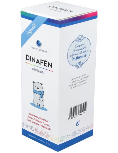 Mahen Dinafen Infantil Jarabe 250Ml