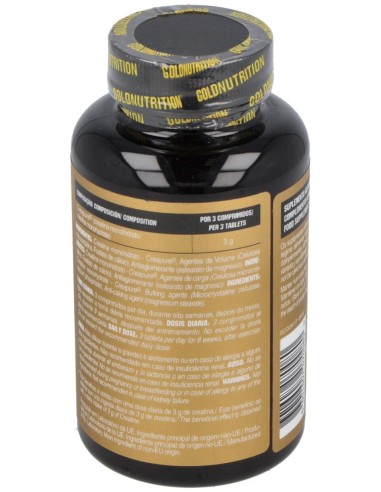 Gold Nutrition Creatina Creapure 1000Mg 60Comp