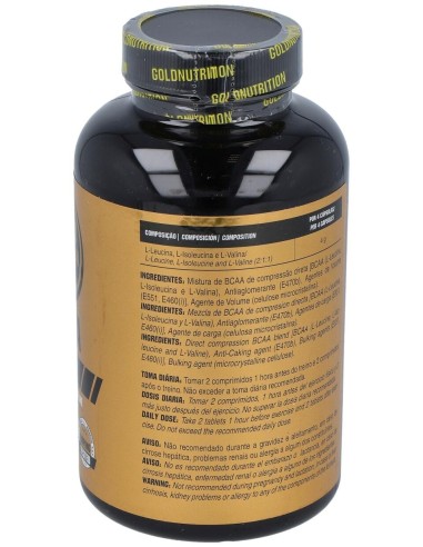 Gold Nutrition Bcaa 180Comp