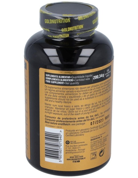 Gold Nutrition Bcaa 180Comp