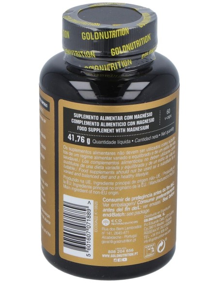 Gold Nutrition Magnesio 600Mg 60Caps