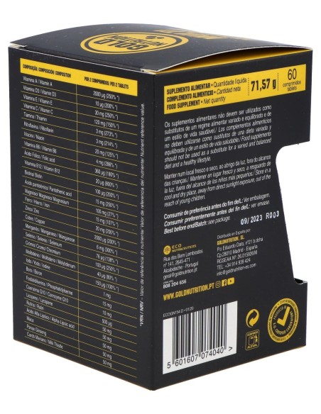 Gold Nutrition Multivitamin 60Comp