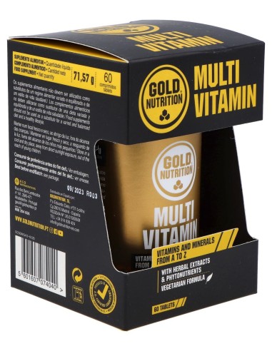 Gold Nutrition Multivitamin 60Comp