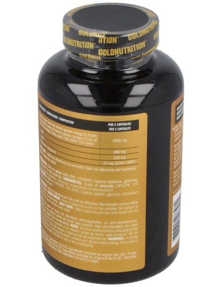 Gold Nutrition Omega+ 90 Perlas