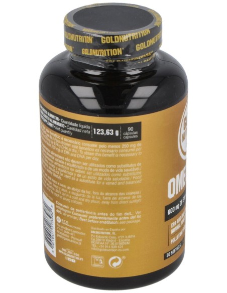 Gold Nutrition Omega+ 90 Perlas