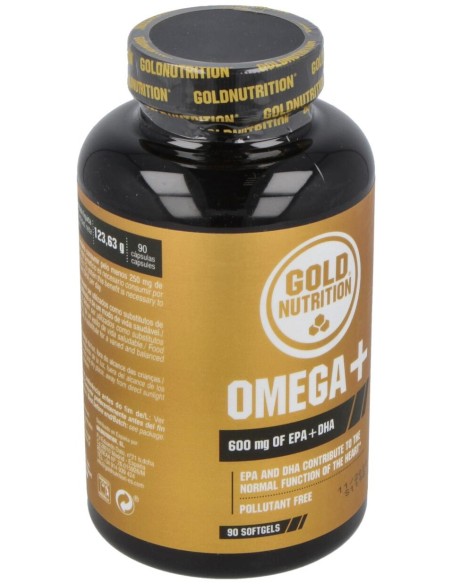 Gold Nutrition Omega+ 90 Perlas