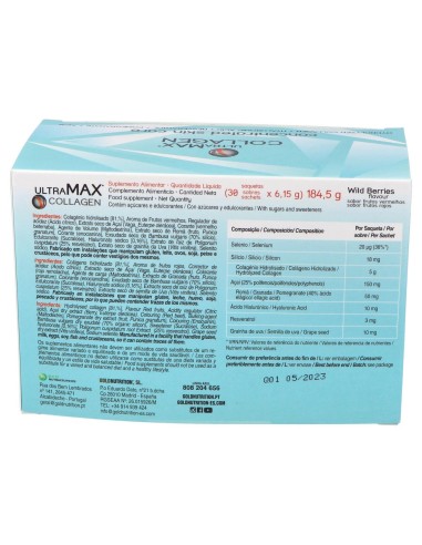 Ultramax Colageno 30Sbrs.