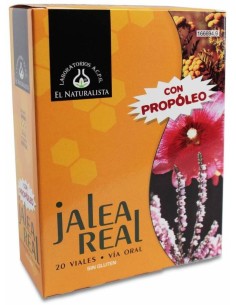 El Naturalista Jalea Real Con Propóleo 20 Viales