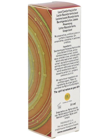 Equisalud Cosmoetica Misol Arnica Loción Reconfortante 31Ml