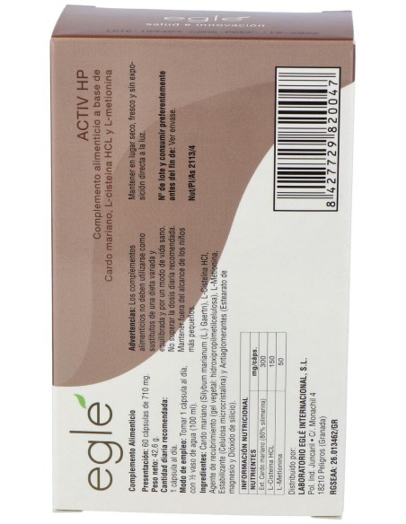 Egle Activ Hp 60Cap